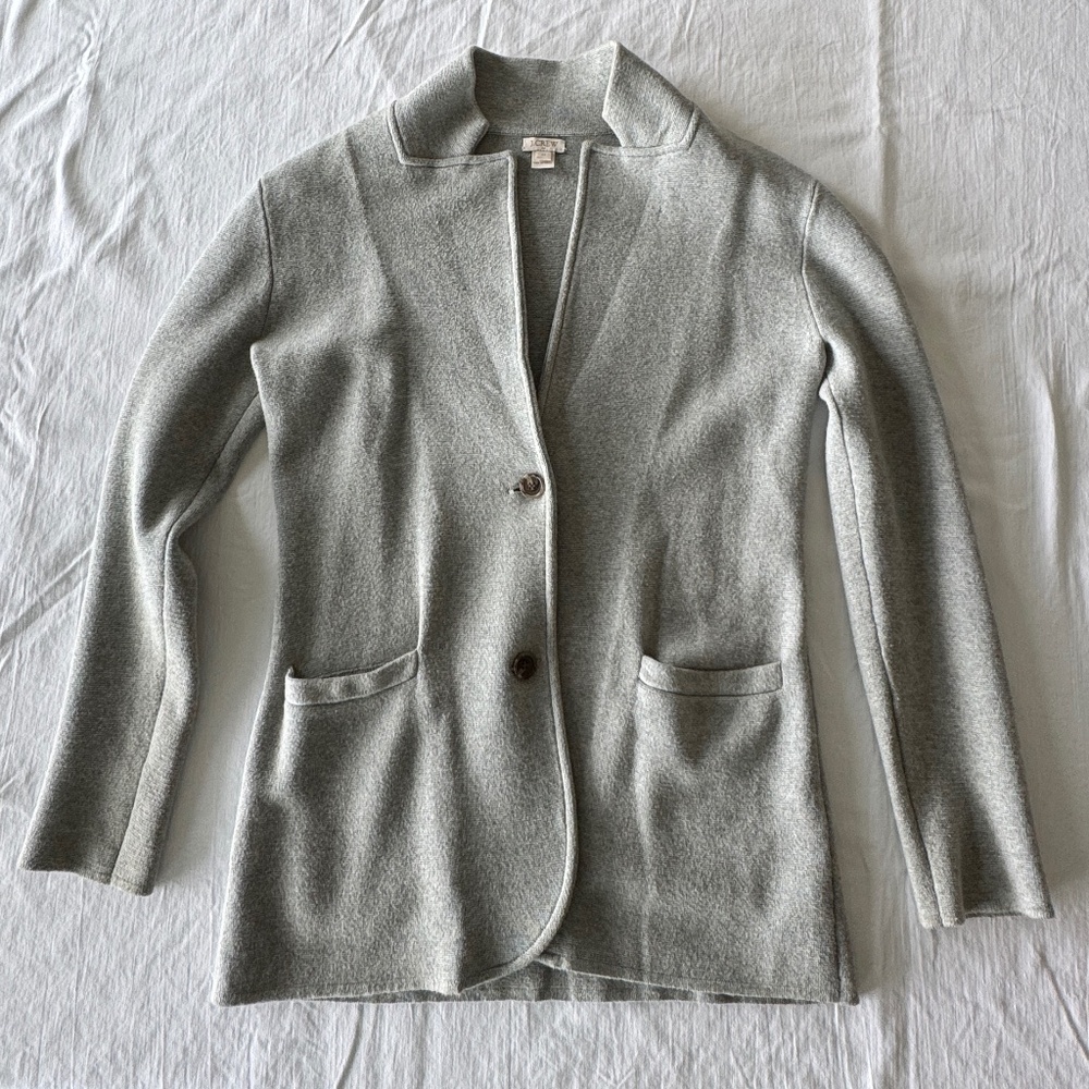 Lot of 2 J. Crew XS Jacket/Sweater Blazers - Picture 4 of 8